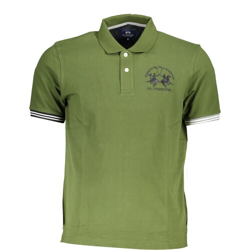 La Martina MEN&amp;amp;#39;S GREEN SHORT SLEEVED POLO SHIRT Slike