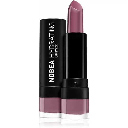 NOBEA Day-to-Day Hydrating Lipstick vlažilna šminka odtenek Soft Plum #L10 4,5 g