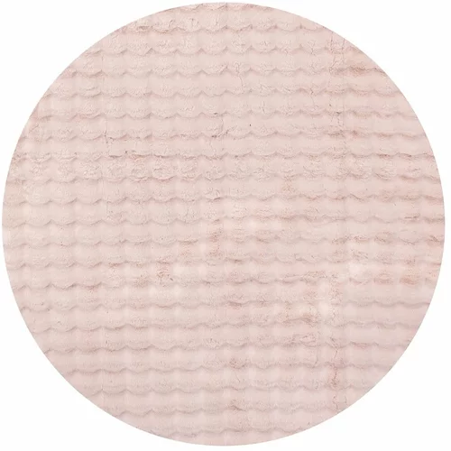 Mila Home Rožnata pralna okrogla preproga ø 150 cm Bubble Pink –