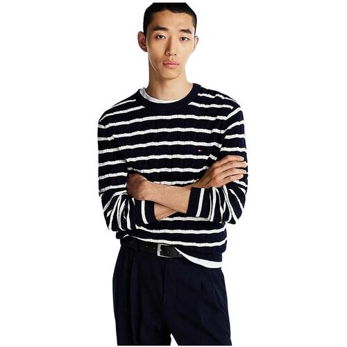 Tommy Hilfiger prugasti muški džemper THMW0MW33132-0A6 Cene