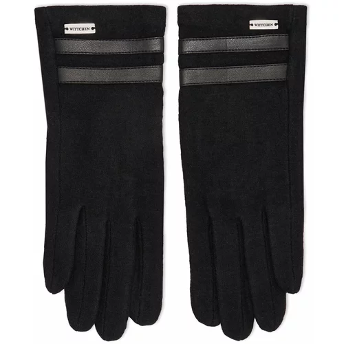 Wittchen Ženske rokavice 47-6-200-1 Črna