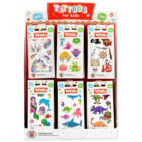  Tetovaže za djecu 6 x 10,5 cm, sort