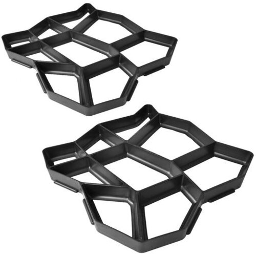  Šablona za tlakovce za vrtno pot 42 x 42 x 4 cm Set 2 kosov Cene