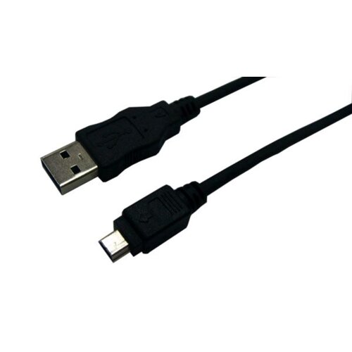 Logilink USB 2.0 A/mini-A 3m USB kabel USB A Mini-USB A 0,48 Gbit/s Črna Slike