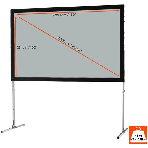 CELEXON FastFold Mobile Expert 406 x 254 cm 16:10 format (v kompletu platno za front in retro projekcijo) - Slike