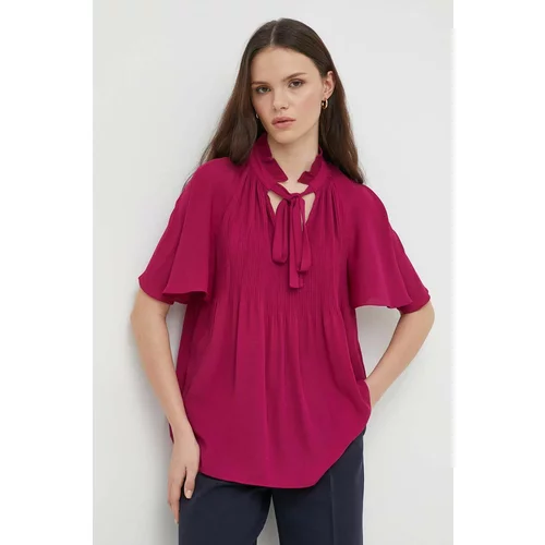 Polo Ralph Lauren Bluza za žene, boja: ljubičasta, bez uzorka