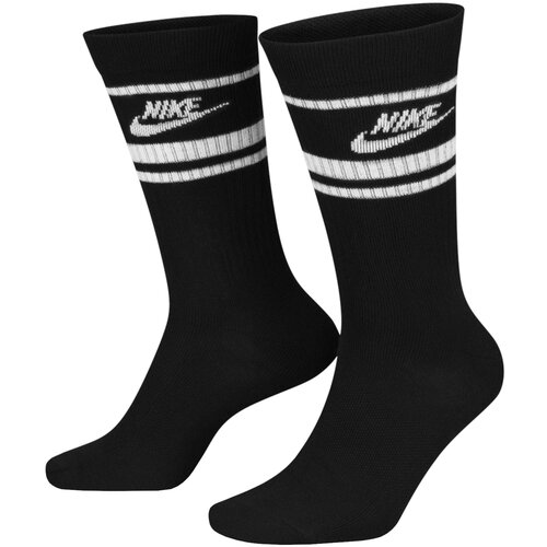 Nike &amp;Scaron;portne nogavice Everyday Essential Dri-FIT 3-Pack Socks Črna Slike