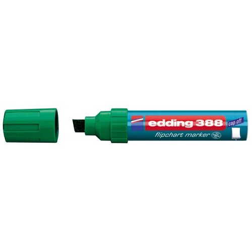 Edding flipchart marker 388 4-12mm, jumbo zelena Cene