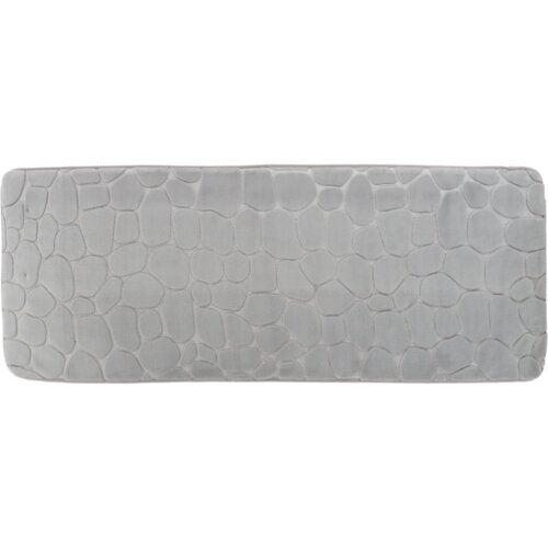 Tendance kupaonski tepih pebble 45&times;120 cm memorijska pjena, svjetlo sivi Cijene