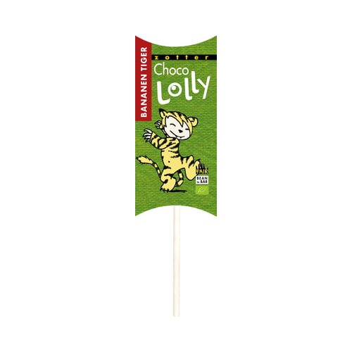Zotter Schokoladen Bio Choco Lolly - bananin tiger Cene
