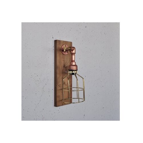Opviq Pp170 woodenrose gold wall lamp Slike
