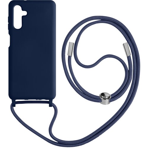AVIZAR Ovitek z vrvico za Samsung A14 5G in 4G, serija NeckShell Midnight Blue, (20670348) Cene