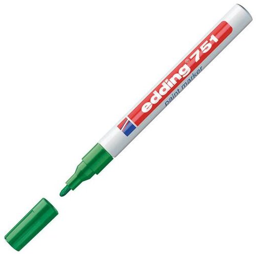 Edding marker z lakom EDE751004 E-751, 1-2 mm, zelen 10 kos Cene