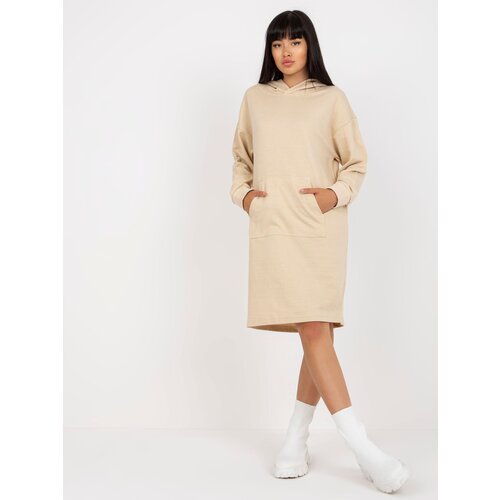 Sublevel Dress-D10044C30296A-light beige Cene