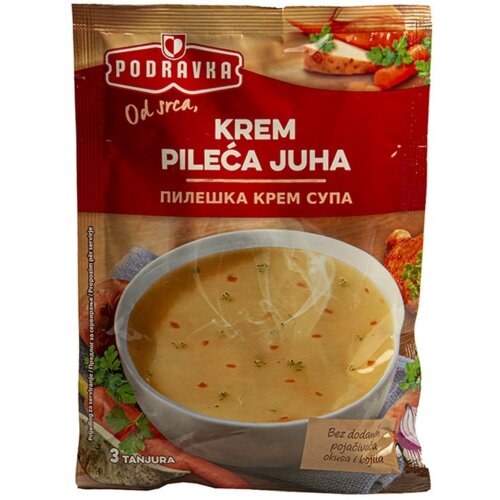 Podravka pileća krem supa 64g Slike