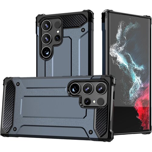 HURTEL Futrola Hybrid Armor za Samsung Galaxy S25 Ultra - Plava Cijene