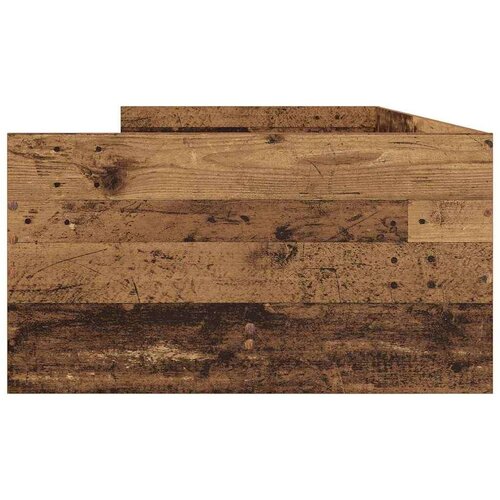  Okvir za krevet Staro drvo 90 x 200 cm Čvrsto borovo drvo Slike