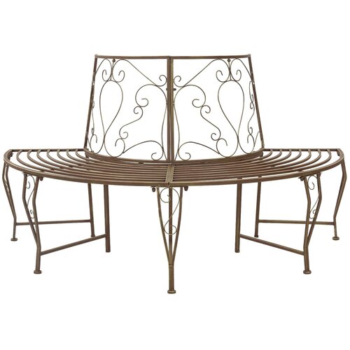  Klupa pod drvetom 4-Broj sjedala 160 x 80 x 89 cm Čelik Slike