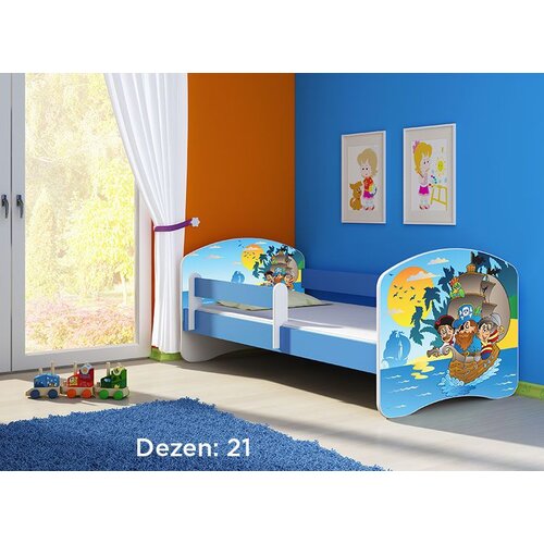 ACMA dečiji krevet ii 160x80 + dušek 6 cm BLUE21 Slike
