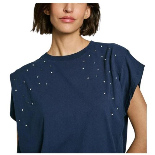 PepeJeans Majice s kratkimi rokavi - Modra Cene