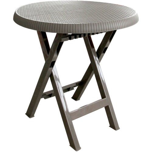  Okrugli vrtni stol Teo (&amp;Oslash; x V: 70 x 70 cm, Smeđa) Slike