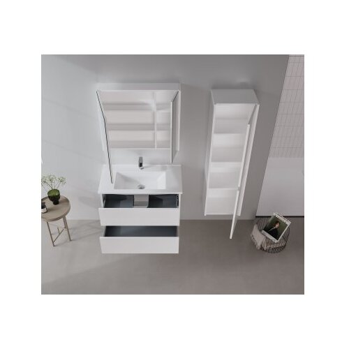 Hanah home Kupatilski ormarić sa umivaonikom i ogledalom (2 komada) Arno 100 762 Cene