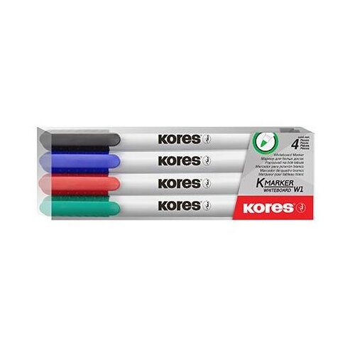 Kores Flomaster, marker za bijelu ploču, 22840, 1 mm, 4/1 etui Cijene