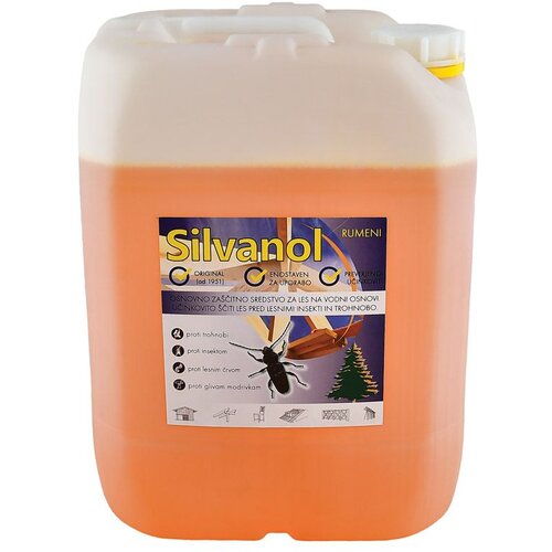 SILVANOL Zaščitni premaz za les Silvanol (rumeni, 20 kg) Cene
