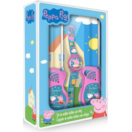Peppa Pig Set digitalnog sata i walkie talkieja Slike