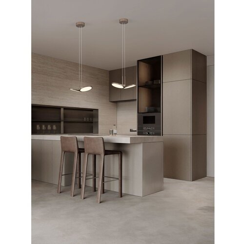 Nova Luce LED viseća svjetiljka aluminijska s mogućnosti zatamnjivanja mat zlatna &amp;oslash; 32,5 cm Vea &amp;ndash; Slike