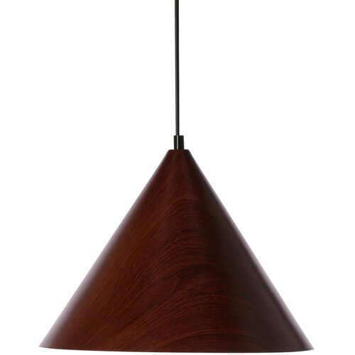Candellux Lighting temno rjava viseča svetilka s kovinskim senčnikom &amp;oslash; 32 cm dunca Slike