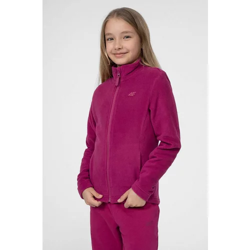 4f Otroški pulover F092 roza barva