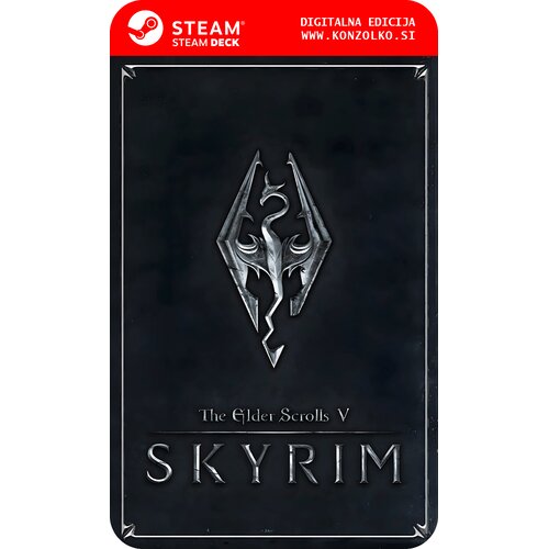 The Elder Scrolls 5 Skyrim - Steam koda brez &scaron;katlice (WINDOWS PC | STEAM DECK) Cene