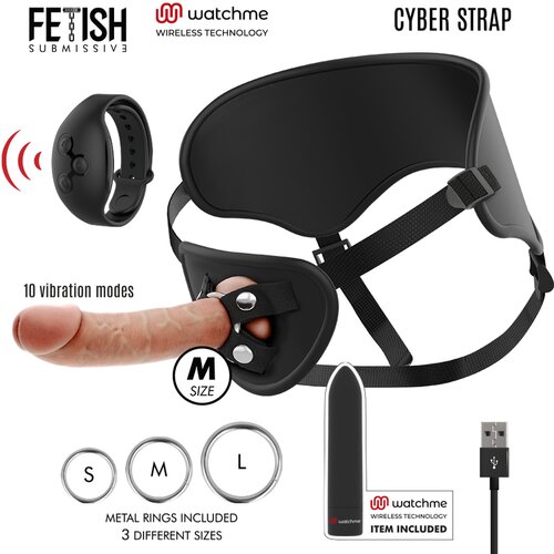 Fetish Submissive Strap-on Cyber Remote Control With Watchme Teh (m) Cene