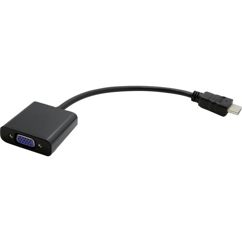 Value HDMI / VGA adapterski kabel HDMI-A vtič\, VGA 15-polna vtičnica 0.15 m črna 12.99.3114 HDMI kabel, (20419023) Cene