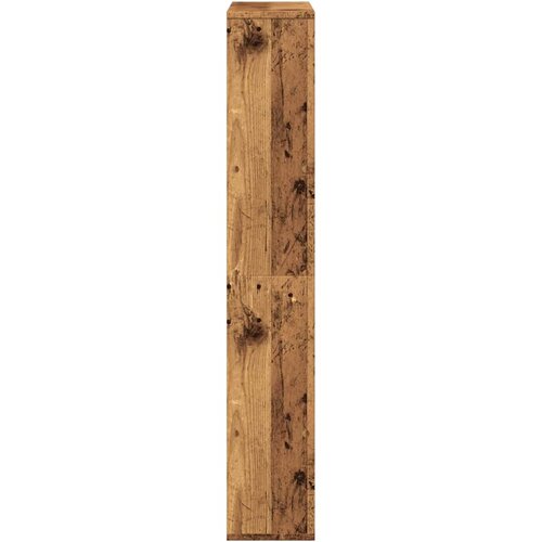  Regal za knjige boja starog drva 72x20x120,5 cm konstruirano drvo Slike
