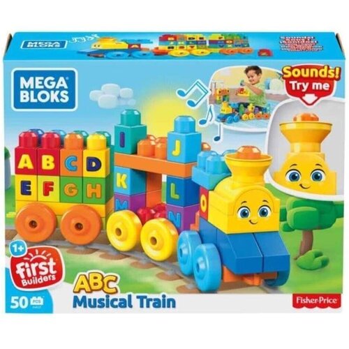 Mega Bloks ABC Glasbeni in izobraževalni vlakec - v madžarskem jeziku Slike