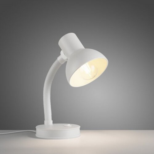 Just LIGHT. 11080-16 - Fleksibilna stona lampa FLEXI 1xE27/25W/230V bela Slike