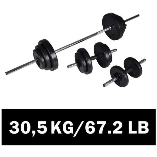  Komplet uteži 30,5 kg Cene