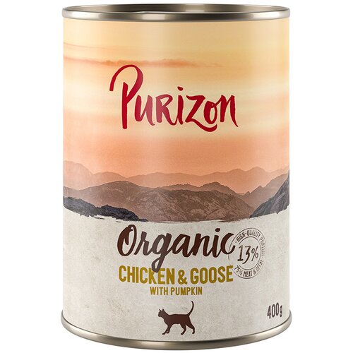  6 x 200 g / 400 g Purizon Adult po poskusni ceni - Pi&scaron;čanec in gos z bučo (6 x 400 g) Cijene