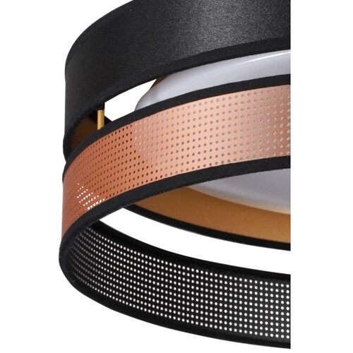  Duolla-LED Plafonsko svetlo ROLLER DUO SHINY LED/24W/230V prečnik 45 cm crna/bakrena Slike