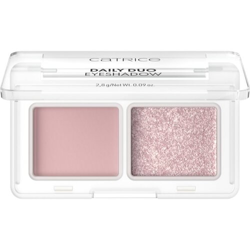 Catrice Daily Duo Eyeshadow duo sjenila za oči nijansa 020 On The Go Ros&amp;eacute; 2.8 g Slike
