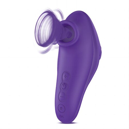 Tracy&amp;#039;s Dog Clitoral Sucking Vibrator with Fingers Purple Slike