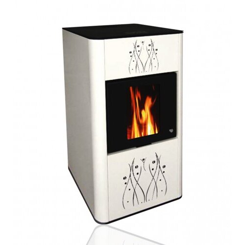 LAFAT Kamin na pelet 20kW 32030003 Bijeli Cijene
