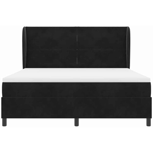  Krevet s opruga kutije s uzglavljem Crna 200 x 180 cm Bar&amp;scaron;un Slike