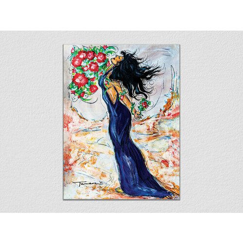 Kratago umetnička slika "Desert Rose" reprodukcija 30x40cm Cene