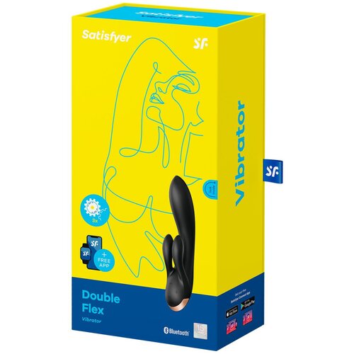 Satisfyer DOUBLE FLEX BLACK Cene