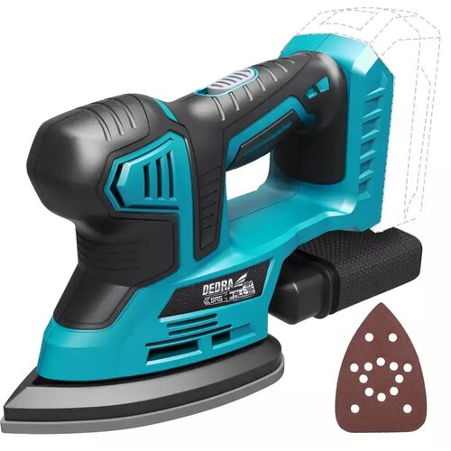  Sas+all PRO 18V bežični vibrirajući mi&amp;scaron; brusilica 140x140x93mm Slike
