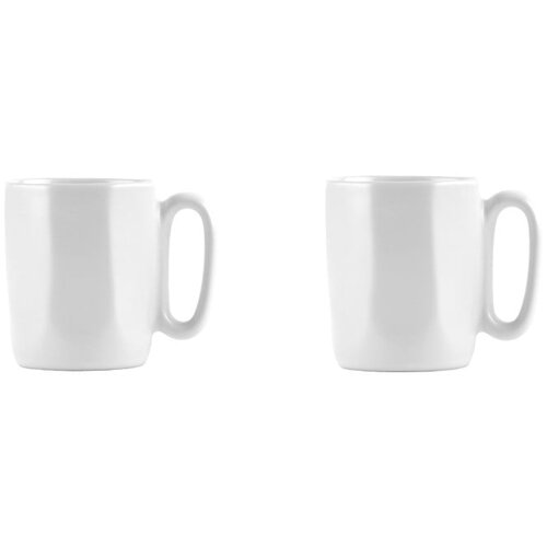 Vialli Design Bijele šalice u setu 2 kom za espresso od kamenine 80 ml Fuori – Cijene