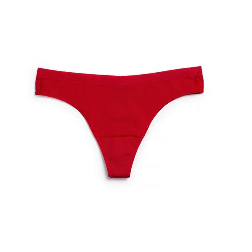 Imse Tanga gaćice za menstruaciju Light Flow - Crvene - XS Slike